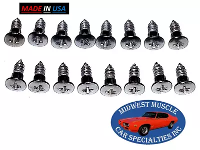 E Body Door Panel Screws Hardware Kit Fits Plymouth Cuda Dodge Challenger 16p II • $16.58