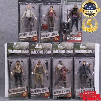 THE WALKING DEAD AMC Bloody Zombie Walker Action Figure Model Toys Gift 7 Styles • $34.99