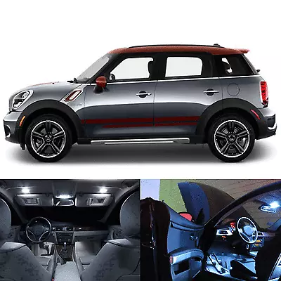 LED White Lights Interior Package Kit For Mini Cooper Countryman R60 (17pc) • $24.36