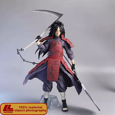 Anime Ninja Shippuden Uchiha Madara Standing Two Heads PVC Figure Toy Gift • $56.79