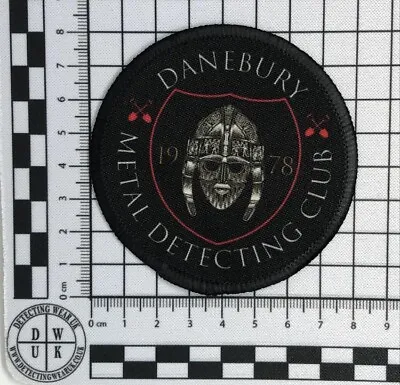£4.99 • Buy Danebury Metal Detecting Club Sew Or Iron On Patch | Detectorists