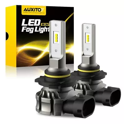 AUXITO H10 9145 9140 LED Bulbs Fog Driving Light 6500K Super Bright White B3F EB • $26.99