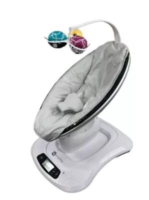 4moms MamaRoo 4 Bluetooth Plush Baby Swing - Silver • $500