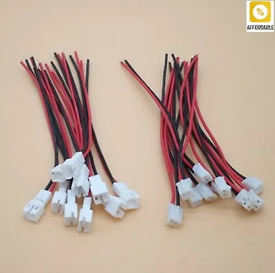 Micro Male Female Plug Connector Wire Cables JST PH 2.0 2P 3P 4P 5P 6PIN 10Pair • $10.70