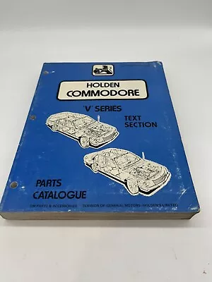 Clean Holden Commodore V Series Parts Catalogue Manual • $99.99