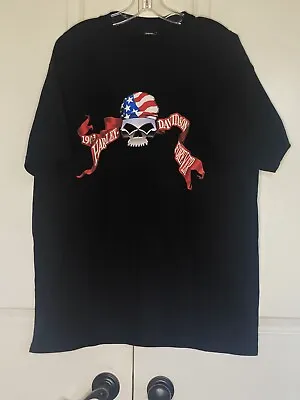 Nwot Harley Davidson Black Graphic Crew Neck Short Sleeve T-shirt Size: Xl • $22.99