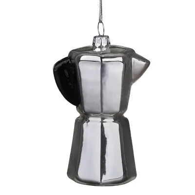 £9.99 • Buy Gisela Graham Coffee Percolator Machine Espresso Hanging Decoration