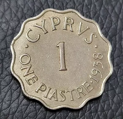 1938 Cyprus 1 Piastre Coin • $2.99