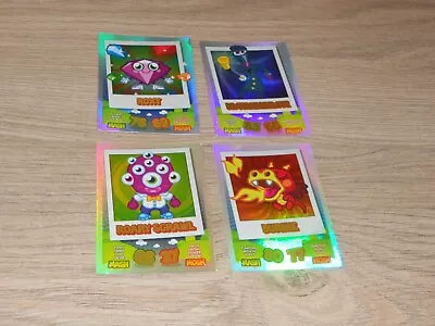 Moshi Monsters X 4 Rainbow Foils Moshi Monsters Joblot • $9.85