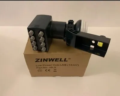 Brand NEW Genuine MK4 SKY Zinwell OCTO LNB Sky HD/Freesat (J8LS) 8 Connectors • £45.99