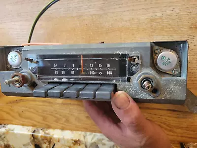 $400 • Buy 1973 Duster Mopar Am FM Radio OEM Motorola Mark Factory Plymouth 3501 623