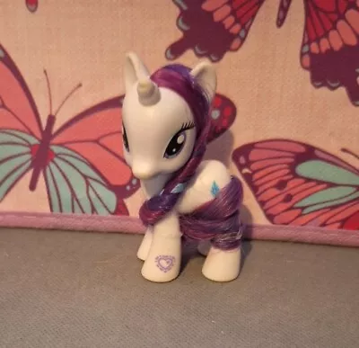 My Little Pony G4 Ribbon Hair Rarity Unicorn. Near Mint. With Oringal Hair Bands • £8.50