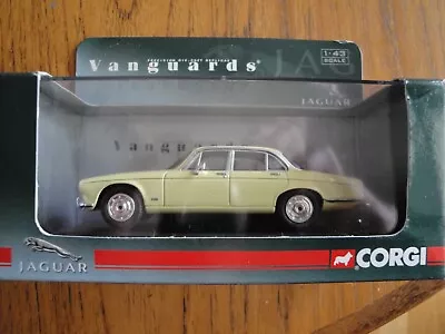 1:43 Corgi Vanguards VA08608 Jaguar XJ6 Series 1 Pale Primrose Boxed • £20