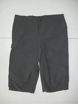 BLURR Gray Cotton/Nylon SKATEBOARD CAPRIS Summer Shorts Casual Pants Men's 36 XL • $22.10