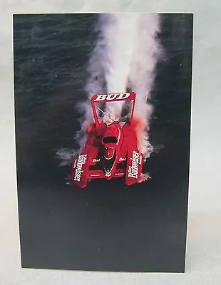 1994 BUDWEISER Promo Color Card Picture Print Hydroplane Boat Racing • $12.99