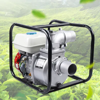 2/4 Stroke Gasoline Water Pump Gas-Powered Semi-Trash Irrigation Transfer Pump • $106.40