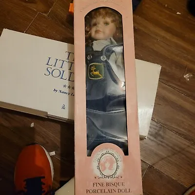 Knightsbridge Collection Porceline Doll With John Deere Overalls • $25.70
