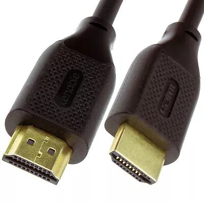 2m HDMI Cable 2.0 High Speed Lead For LED/OLED/QLED TV 4K HDR Ethernet GOLD • £3.64