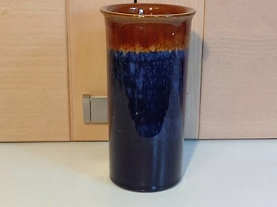 £11 • Buy Langley Pottery Marlborough Ware Brown And Blue Cylinder Vase 1931