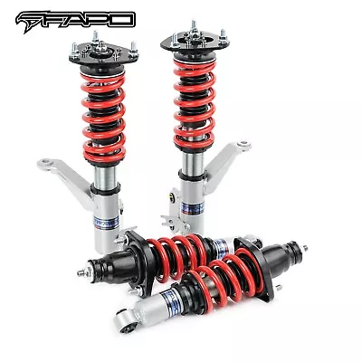 FAPO Coilover Shock& Springs For Honda Civic 2001-2005 Height Adjustable • $250.04