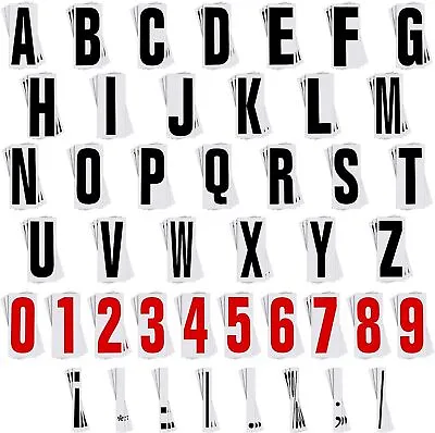 400 Pcs 8 Inch Marquee Sign Letters Flexible Plastic Letters For Outdoor Signs B • $98.99