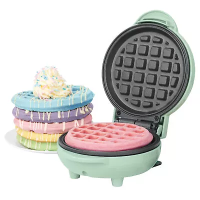 Mini Waffle Maker Electric Pancake Machine Stick Breakfast Waffle Cake Iron • £17.24