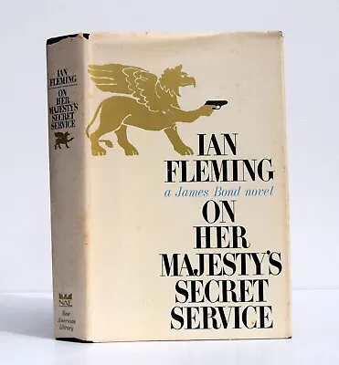 Ian Fleming On Her Majesty's Secret Service US 1st/2nd Edition James Bond 007 • $120