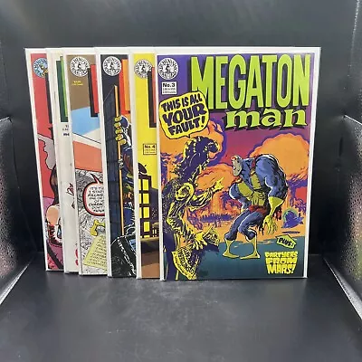 Megaton Man Issue #’s 3 4 5 6 7 & 8. 1984/86 Kitchen Sink Comic Lot. (B51)(13) • $12.99