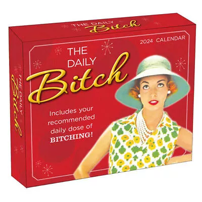 Sellers Publishing The Daily Bitch 2024 Daily Calendar W • £15.19