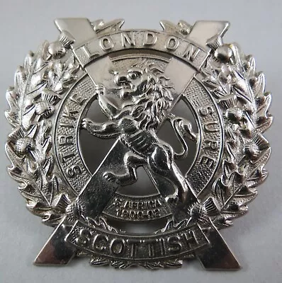 Military Badge 14th Battalion London Regiment London Scottish British Army • £5