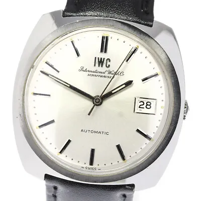 IWC SCHAFFHAUSEN Date Vintage Silver Dial Automatic Men's Watch_651743 • $696.08