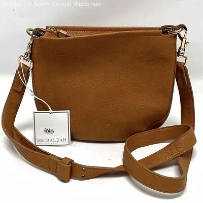 NWT Shiraleah Mallorca Tan Crossbody Faux Leather Bag • $24.99