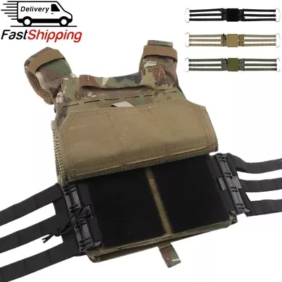 Tactical MOLLE Vest Cummerbund Quick Release Mounting Strap For Vest JPC/419/420 • $16.79