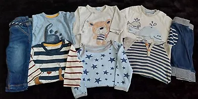 £6 • Buy Baby Boys Autumn Clothes Bundle 0 To 3 Months Size By Next Baby F&F Etc
