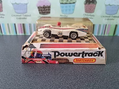 ** New & Boxed ** Matchbox Powertrack White Porsche 936 Pt 108 • £69