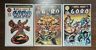 Mortal Kombat: GORO #1-3 - Complete Series Set ~ Malibu Comics 1994 • $24.99