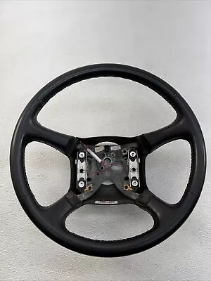 98-02 Chevy Silverado GMC Sierra Tahoe Suburban Steering Wheel OEM Leather Black • $99.99