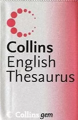 Thesaurus In A-Z Form (Collins Gem) Brookes Ian; Gilmour Lorna Used; Good Bo • £2.98