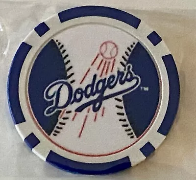 Los Angeles Dodgers - MLB - Magnetic Clay Poker Chip - Golf Ball Marker  • $5.95