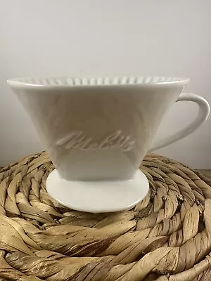 Melitta Porcelain One Hole Pour-Over Coffee Filter • $37