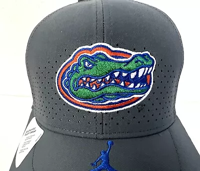 Florida Gators Jordan Jumpman Nike Flex Fit Hat Cap Gray Aerobill Dri-Fit Sz S/M • $27.95