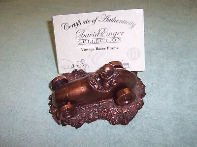 Midget Race Car Sculpture Doubles As A Photo Frame Old Time Midget & Driver   • $69.99