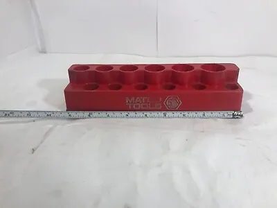 Matco Tools - 12 Socket Red Holder Magnetic Tray Organizer Deep • $30