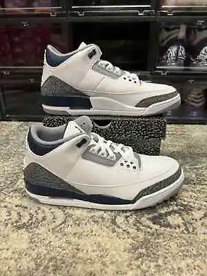 Nike Air Jordan 3 Retro 'midnight Navy' - Size 13 Mens Us - Bnib - Deadstock • $395