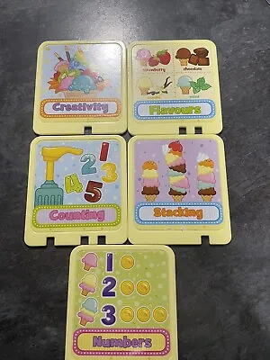 Leapfrog Ice Cream Cart Toy Recipe Cards Set Spares Accessories  • £15