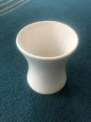 White Plain Ceramic Tumbler/ Toothbrush Holder For Bathroom • £4