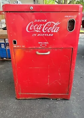 1950s Coca Cola Vending Machin A23E Vendo Spin Top Coin Op Vintage Coke Soda Pop • $1200