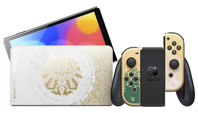 $777 • Buy Nintendo Switch OLED Console - Legend Of Zelda Tears Of The Kingdom Edition