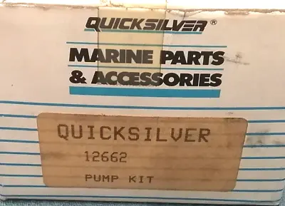 Quicksilver 12662 Pump & End Frame Kit Mercury Mariner Power Trim 45-220hp • $93.44