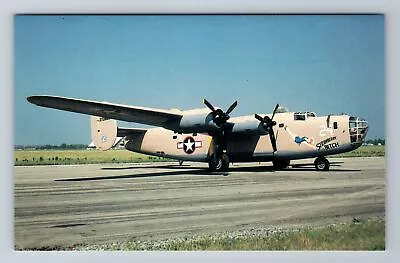 Consolidated B-24D  Liberator  Airplane Transportation Vintage Postcard • $7.99